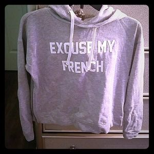 Forever 21 "Excuse My French" Hoodie